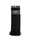 Serafina Men’s Wool Blend Scarf, Black