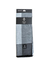 Serafina Men’s Check Pattern Scarf, Grey