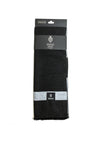 Serafina Men’s Block Check Pattern Scarf, Black