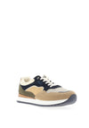 Zen Collection Men’s Contrast Trainers, Camel