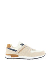 Zen Collection Men’s Contrast Trainers, Beige