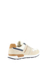 Zen Collection Men’s Contrast Trainers, Beige
