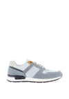 Zen Collection Men’s Contrast Trainers, Light Grey