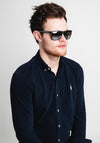Sur-Lux Men’s Polarised Sunglasses, Matte Black