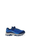 Merrell Boys Moab Speed Waterproof Trainer, Blue