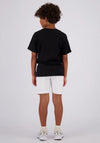 Vingino X Messi Kids Unisex Short Sleeve Tee, Black