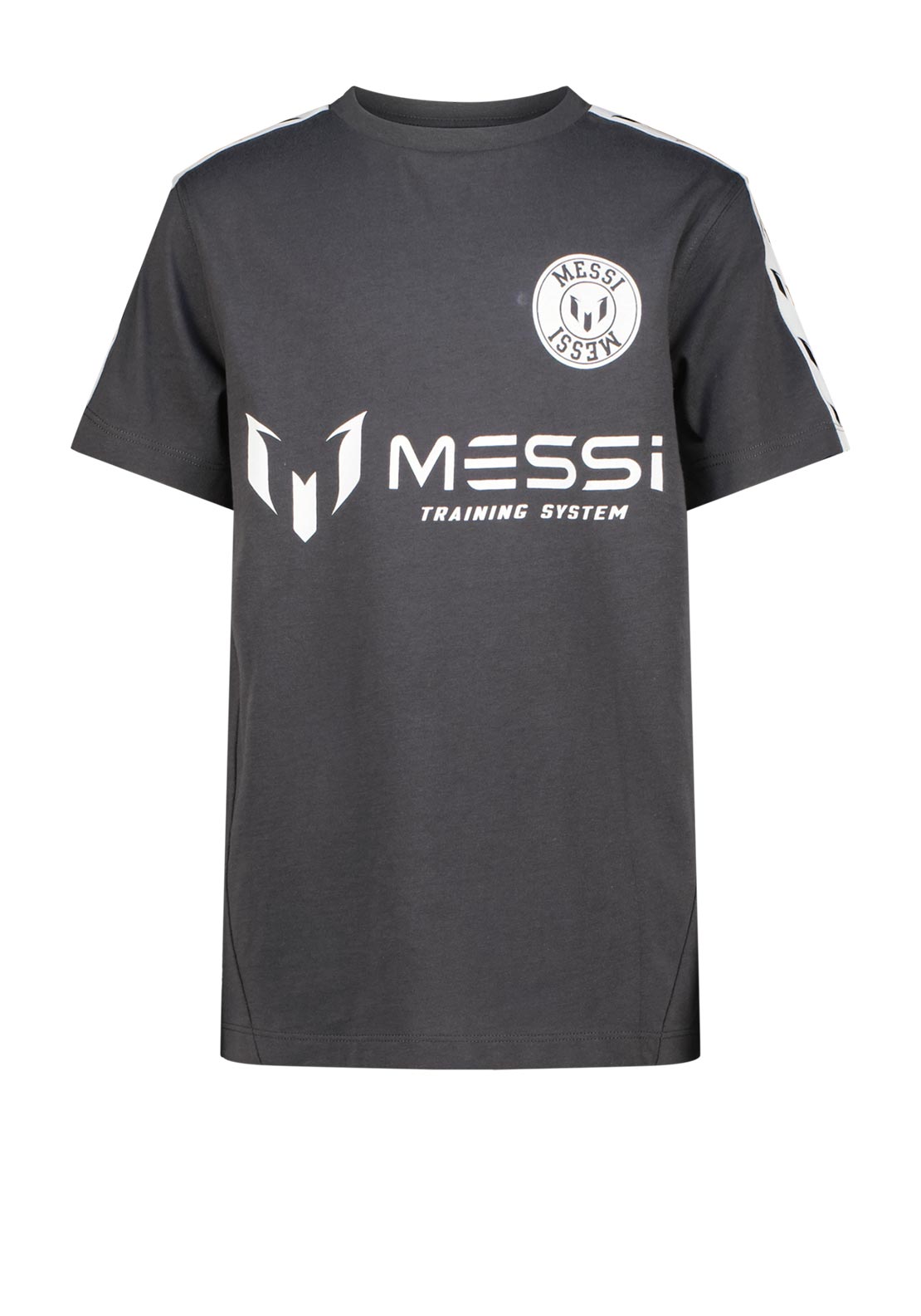 Vingino X Messi Hersco Short Sleeve Tee, Metallic Grey