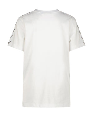 Vingino X Messi Hersco Short Sleeve Tee, Real White