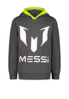 Vingino X Messi Noem Long Sleeve Hoodie, Metallic Grey