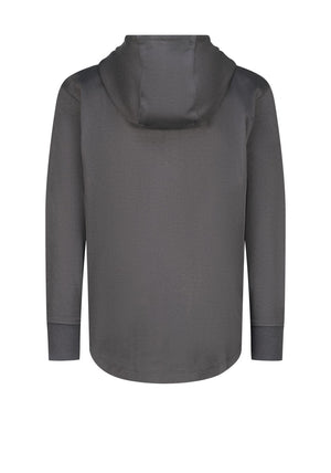 Vingino X Messi Oshi Full Zip Hooded Jacket, Metallic Grey