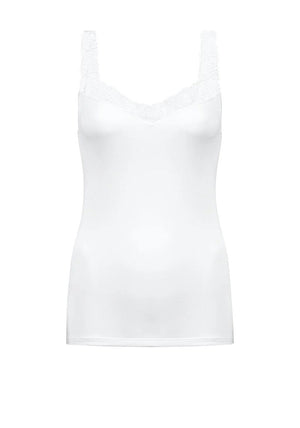 Mey Serie Emotion Elegance Lace Vest, White