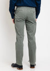 Meyer Roma Cotton Chino, Khaki Green