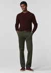 Meyer Roma Soft Cotton Chinos, Khaki