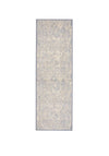 Astra Miabella Chevron Print Runner Mat, Grey Multi