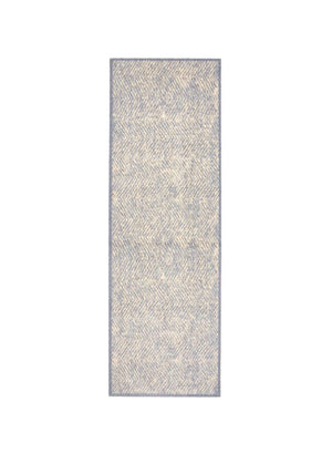Astra Miabella Chevron Print Runner Mat, Grey Multi