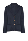 Micha Sporty Spring Blazer, Navy