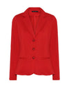 Micha Sporty Spring Blazer, Red
