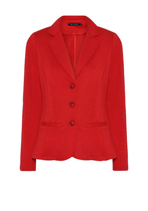 Micha Sporty Spring Blazer, Red