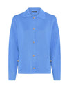 Micha Buttoned Cardigan, Blue
