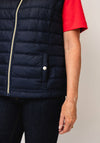 Micha Lightweight Padded Gilet, Navy