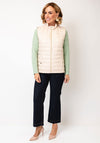 Micha Lightweight Padded Gilet, Cream