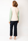Micha Lightweight Padded Gilet, Cream