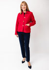 Micha Wool Blend Jacket, Red