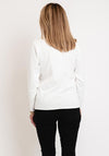 Micha Polo Neck Sweater, White