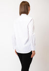 Micha Pearl Button Blouse, White