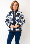 Micha Floral Lightweight Padded Jacket, Cream Multi