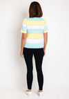 Micha Snap Button Polo Shirt, Multi