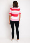 Micha Snap Button Polo Shirt, Pink