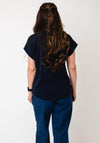 Micha Basic with Detail T-Shirt, Navy
