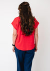 Micha Basic with Detail T-Shirt, Red
