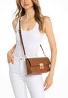MICHAEL Michael Kors Addie Medium Convertible Shoulder Bag, Tan