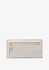 MICHAEL Michael Kors Bryant Monogram Snap-Front Wallet, White