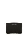 MICHAEL Michael Kors Bryant Pebbled Leather Medium Card Wallet, Black