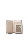 MICHAEL Michael Kors Bryant Pebbled Leather Medium Card Wallet, Light Sand