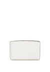 MICHAEL Michael Kors Bryant Pebbled Leather Medium Card Wallet, Optic White