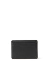MICHAEL Michael Kors Pebbled Leather Card Holder, Black