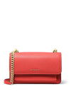 MICHAEL Michael Kors Claire Pebbled Crossbody Bag, Burnt Orange