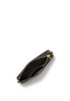 MICHAEL Michael Kors Empire Logo Pouchette, Black and Gold