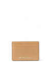 Michael Kors Jet Set Pebbled Leather Card Holder, Camel