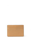 Michael Kors Jet Set Pebbled Leather Card Holder, Camel