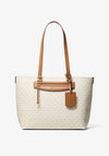 MICHAEL Michael Kors Monogram Jet Set Tote Bag, White Multi