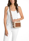 MICHAEL Michael Kors Maeve Canvas Crossbody Bag, Tan