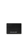 MICHAEL Michael Kors Pebbled Card Holder, Black