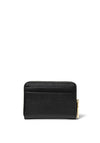MICHAEL Michael Kors Pebbled Leather Zip Around Wallet, Black