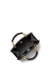 MICHAEL Michael Kors Leather Cynthia Satchel, Black