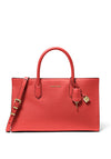 MICHAEL Michael Kors Scarlett Structured Satchel Bag, Burnt Orange
